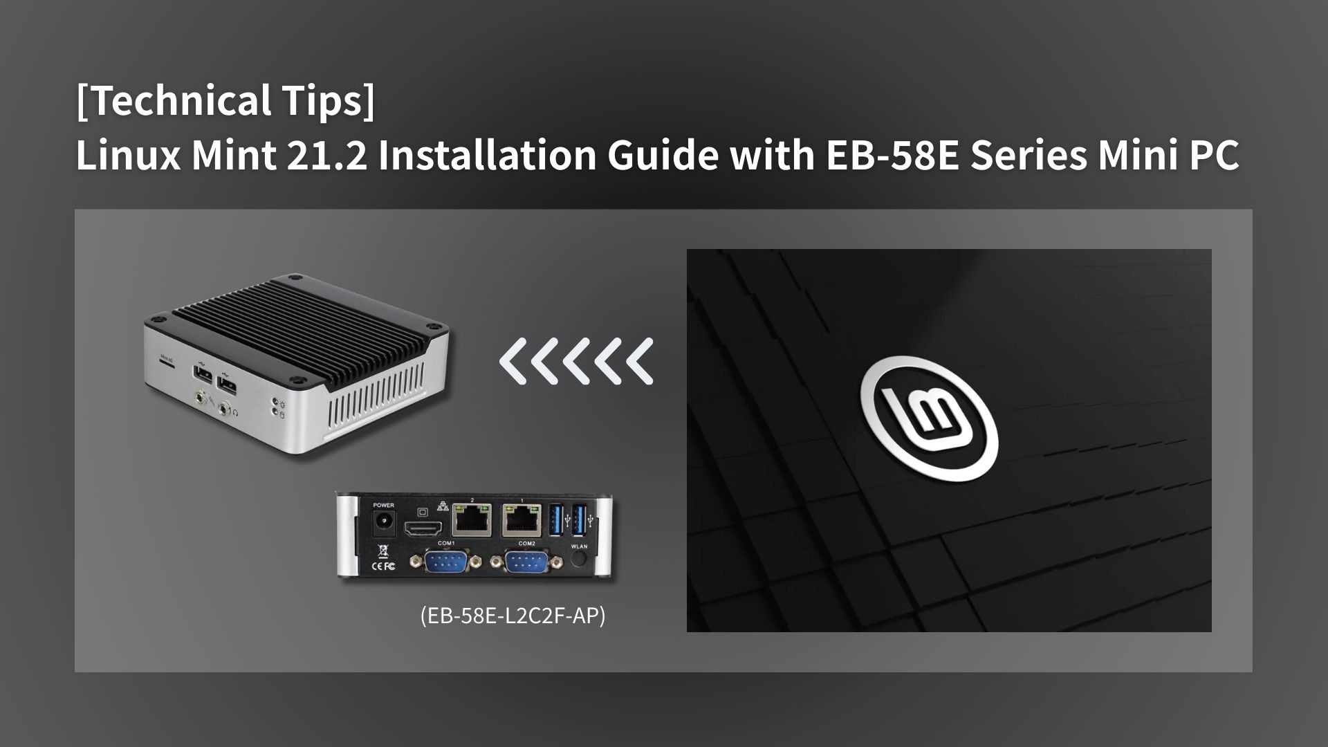 Linux Mint 21.2 install on EBOX-58E