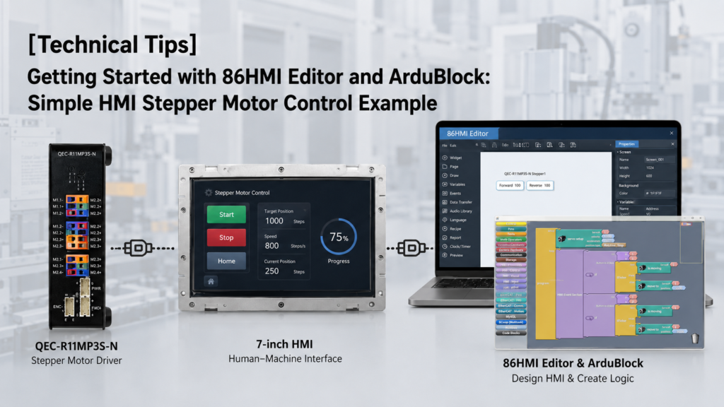 ICOP Technology 86HMI and ArduBlock Technical Tips